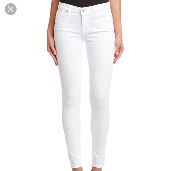 seven for all mankind white jeans